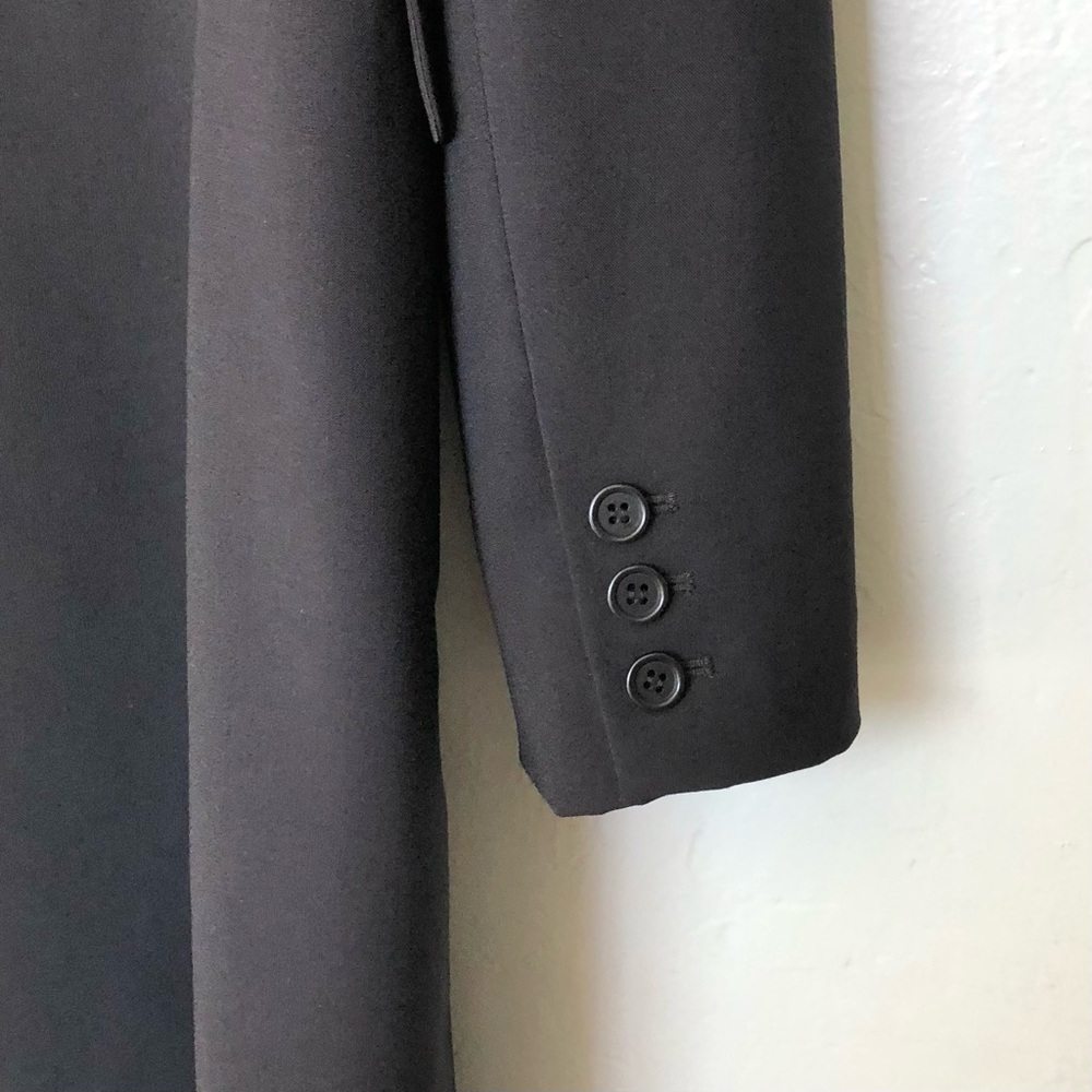 Theory Black Long Blazer Coat - Picture 6 of 10